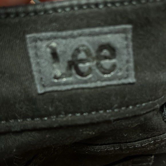 Lee Regular Fit Boot Cut Mid Rise Flex Motion Black Jeans Size 10 Short - Picture 8 of 9